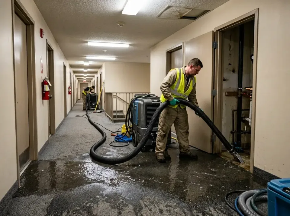 multi-unit-apartment-hallway-f-005 — frequently asked questions, Emergency Burst Pipe Water Extraction & Removal in Leeds, AL